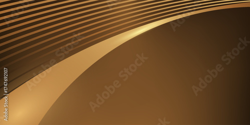 Black and Gold Award Background. Creative Concept Template. Classy Premium Wedding Card. Grand Luxury Decorative Banner for Wedding and Birthday. Premium Congratulations Card.