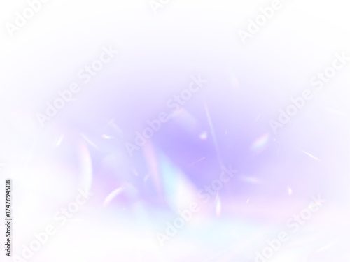 Glowing prism rainbow leak with shimmering diamond sparkles and abstract light distortion.  Rainbow rays reflect from the prism with transparent light leak effects. 