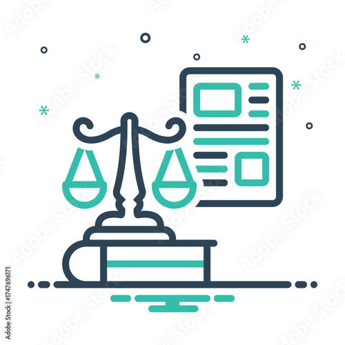 Mix icon for legal advice