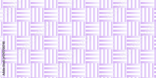 Seamless pattern with squares line diamond wall mat. Vintage textile decor geometric illustration element.
