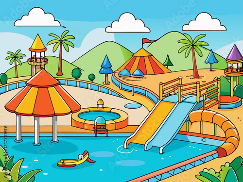 water park