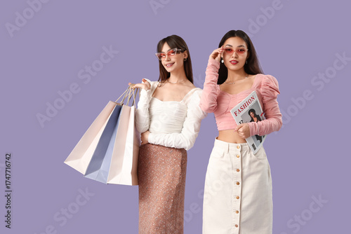 Beautiful young women with ...