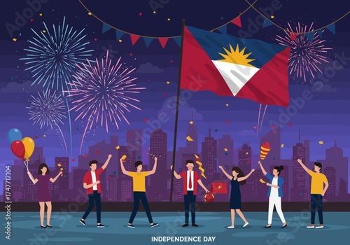 Antigua Independence Day Street Celebration