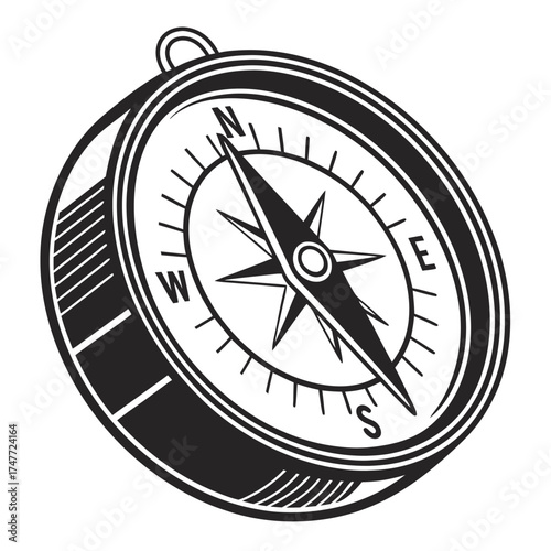 vector compass icon