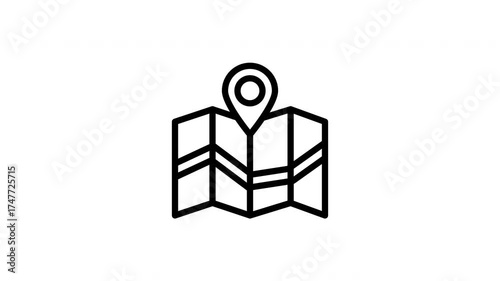map animated icon