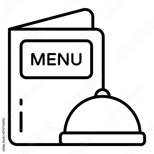 Premium download icon of food menu