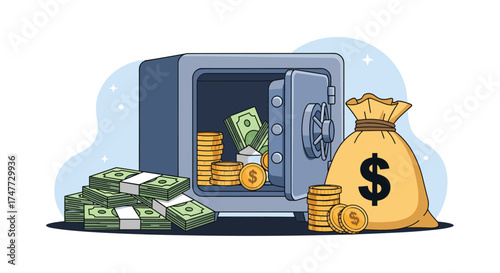 Secure your financial future with a reliable safe for your savings and valuable assets.