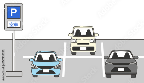 空車のコインパーキング