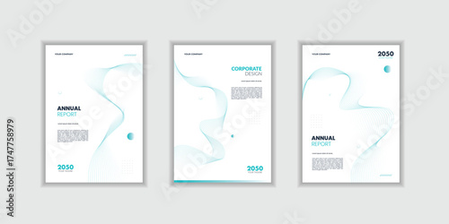  Set layout modern design annual repot cover template portofolio design business cover design a4. Modern annual report business template cover design