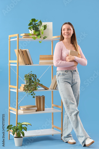 Beautiful young woman with ...