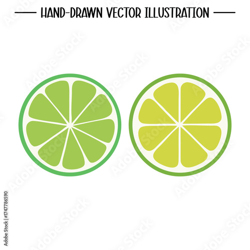 lemon and lime slices