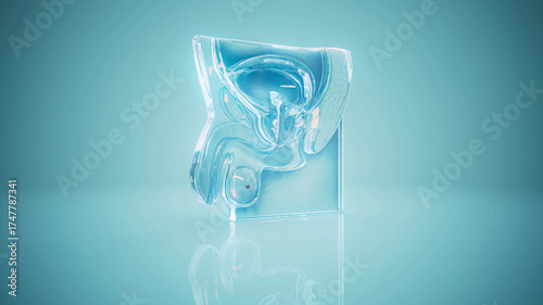 Foto Conceptual 3D Animation of Testicular Cancer and Tumor Growth