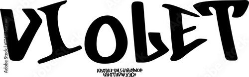 This font can be used for modern graphic design