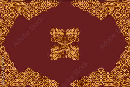 background with pixel art 