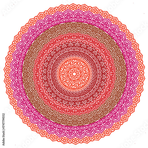Signs and symbols, Circle pattern lotus or flower mandala art design. colorful, vintage, tradition, classic, dco, cycle, islamic, arabic, embroidery, ikat, Indian motifs, traditional, Turkish, arts  .