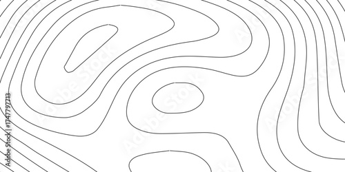 Abstract blue digital art illustration of a woman face sketch silhouette with swirling pattern and wave texture elements