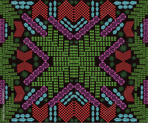 seamless geometric pattern