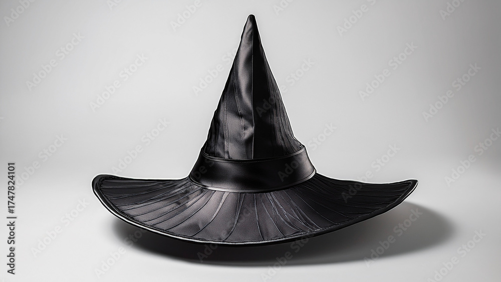 Fototapeta premium Halloween Witch Hat Isolated