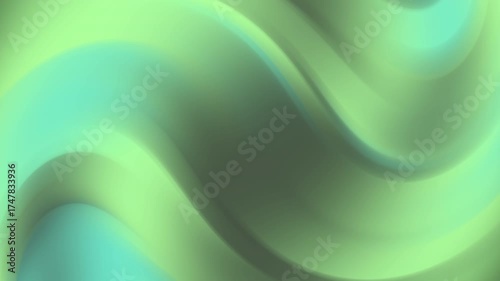Green and black abstract diagonal lines background