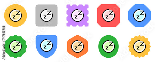 Editable vector sleep hybernate icon. Part of a big icon set family. Perfect for web and app interfaces, presentations, infographics, etc