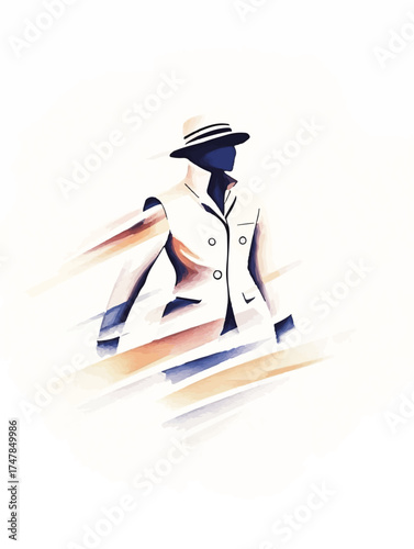 Aus der Serie: Design, Fashion und Modells, Entwürfe und Skizzen
