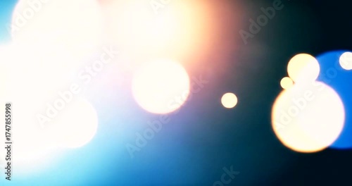Warm, glowing bokeh lights create a festive and magical background.