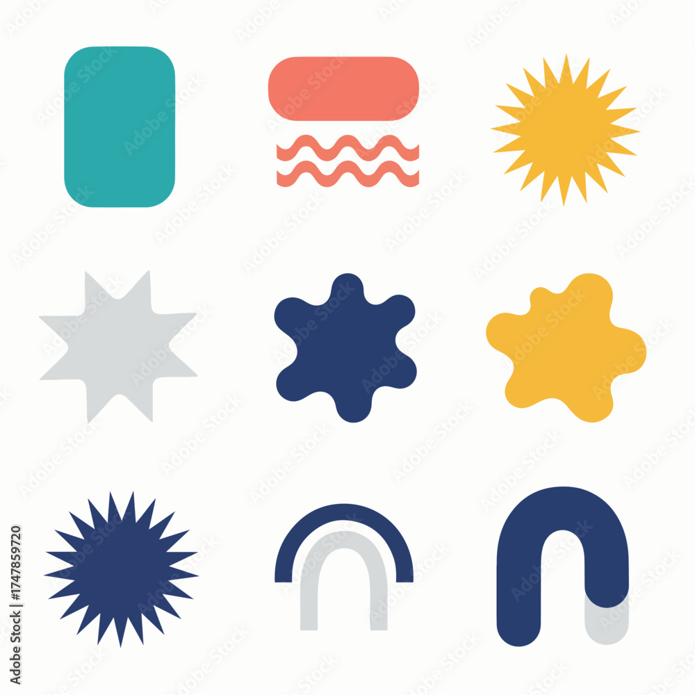 Fototapeta premium weather icons set