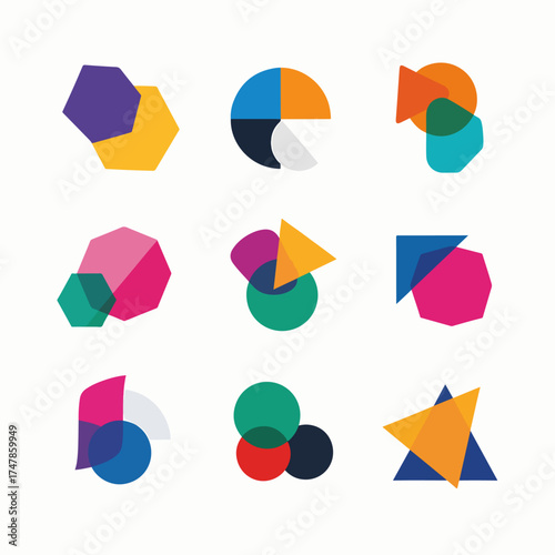 Free Download High-quality abstract illustrations of colorful blobs and squiggles perfect for creating unique custom patterns. - GFXLoad