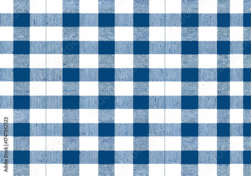 blue gingham background