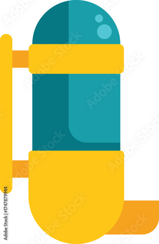 Bird feeder with water tank, providing fresh water and food for birds