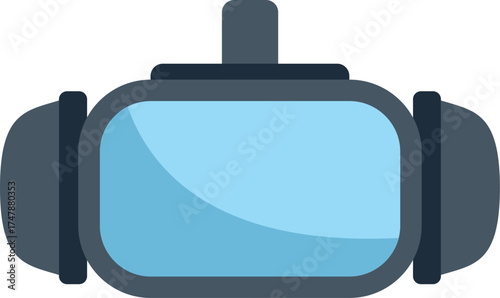 Vr headset providing an immersive experience, transporting the user to a virtual world
