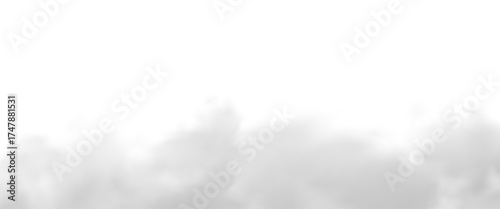png airy cloud pattern with soft cotton balls and transparent sky overlay
