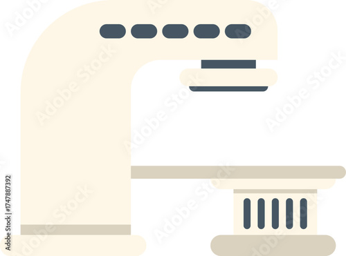 Medical scanner machine, representing modern healthcare technology and diagnostic imaging