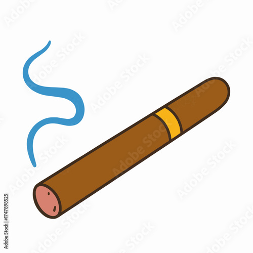 "New Year’s Eve Cigar Icon"