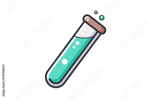 Elixir Vial Icon Thin Magic Vial Bottle Potion Container  