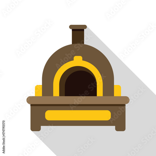 Stone oven baking bread and pizza, perfect for cooking delicious meals in a traditional way