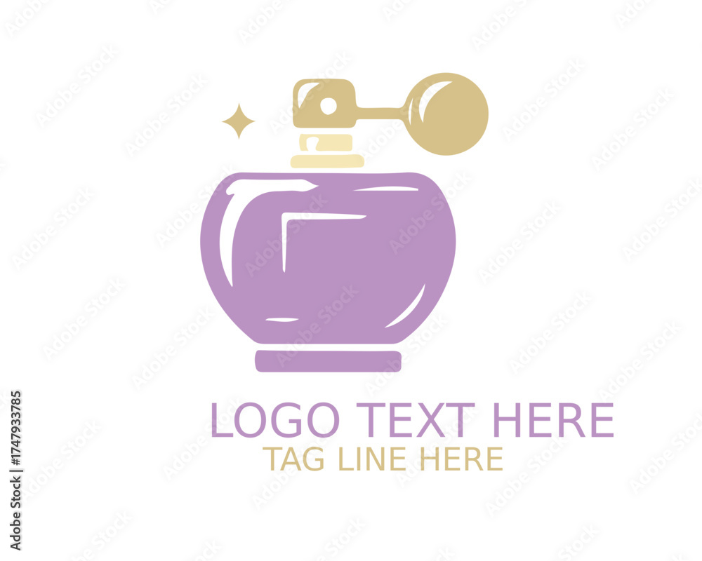 Obraz premium Perfume Logo Design 