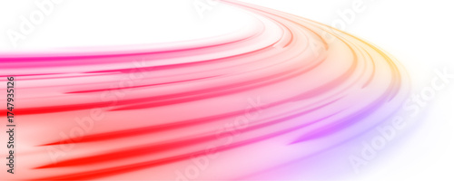 A burst of glowing lines races diagonally, creating a sense of forward momentum. The neon effect emphasizes futuristic speed. Use for dynamic presentations or apps. PNG