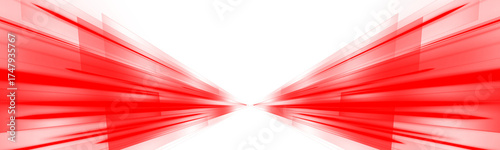 Canvastavla Glowing red speed lines radiate aggressively, creating an intense sense of urgency and power