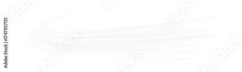 White neon lines weave into a complex pattern, symbolizing digital networks. The glowing trails convey speed and precision. Great for futuristic web design. PNG