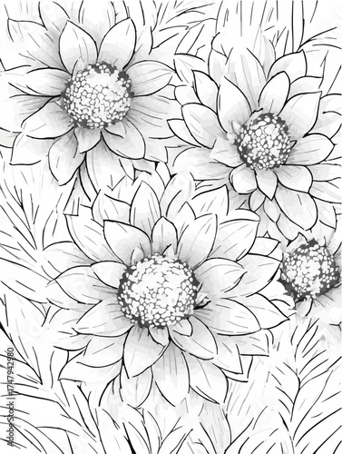 Aus der Serie: Malbuch, hygge, coloring, page, arbeitsblatt, grundschule, kids, painting, malbuch, malseite, printable, mandala, katze, ferien, urlaub, abstrakt, erholung, erwachsene, doodle, 