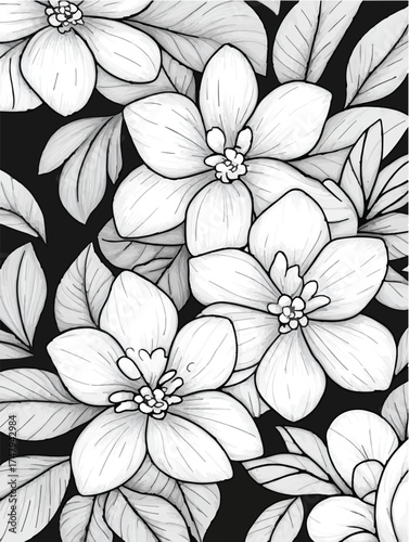 Aus der Serie: Malbuch, hygge, coloring, page, arbeitsblatt, grundschule, kids, painting, malbuch, malseite, printable, mandala, katze, ferien, urlaub, abstrakt, erholung, erwachsene, doodle, 