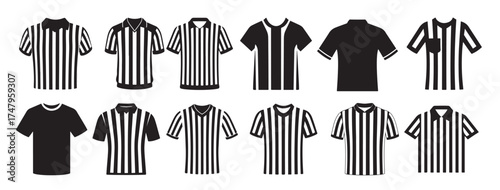 referee jersey silhouette