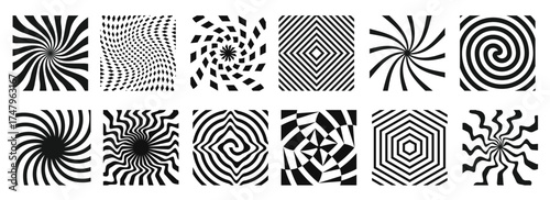 Hypnosis vector illustration