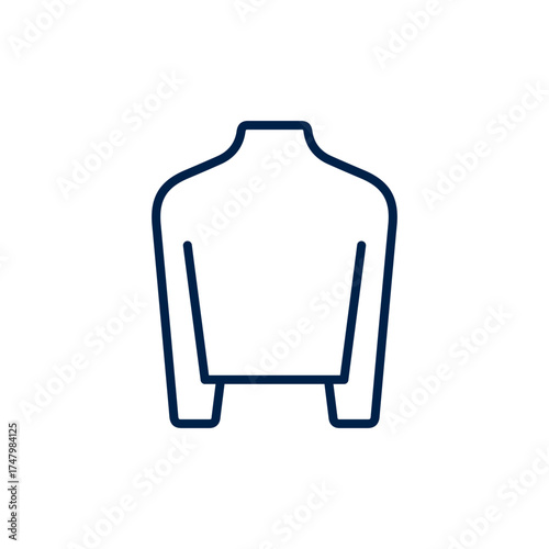 Turtleneck vector illustration icon