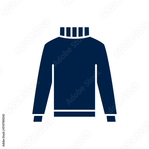 Turtleneck vector illustration icon