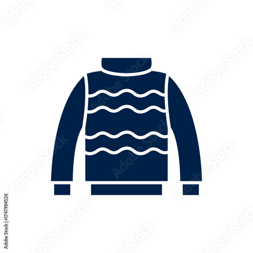 Turtleneck vector illustration icon