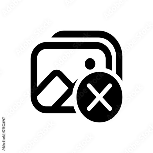 Abstract drawing of a stylized eye with curved lines and a series of dots underneath the eye shape