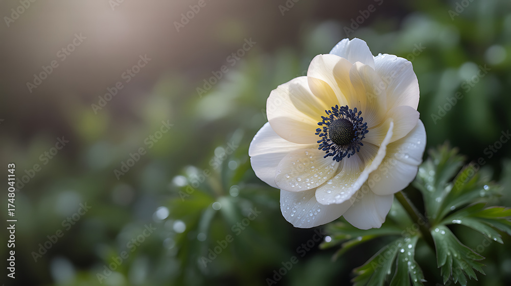 Obraz premium white and yellow flower