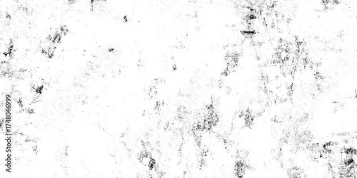 Grunge background of black and white. Abstract illustration texture of cracks, Texture of chips, cracks, scratches, scuffs, dust, dirt, grunge and white rough vintage distress background.